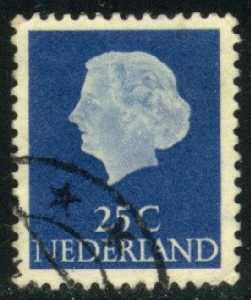 Netherlands #348 Queen Juliana; Used - Click Image to Close