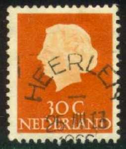 Netherlands #349 Queen Juliana; Used - Click Image to Close