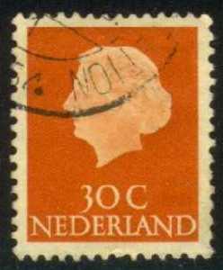 Netherlands #349 Queen Juliana; Used - Click Image to Close