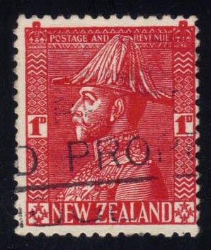 New Zealand #184 King George V; Used - Click Image to Close