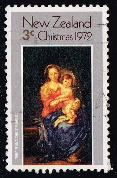 New Zealand #504 Christmas; Used - Click Image to Close