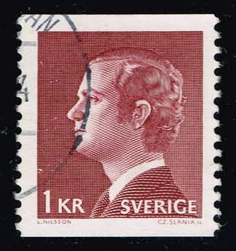 Sweden #1070 King Carl XVI Gustaf; Used - Click Image to Close