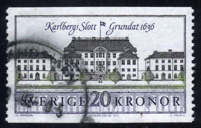 Sweden #1876 Karlsberg Castle; Used - Click Image to Close