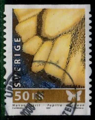 Sweden #2565 Wing of Papilio Machaon; Used - Click Image to Close