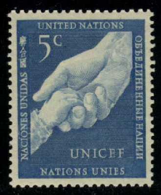 UN New York #5 UN Children's Fund; MNH - Click Image to Close