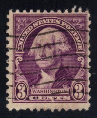 US #720 George Washington; Used - Click Image to Close