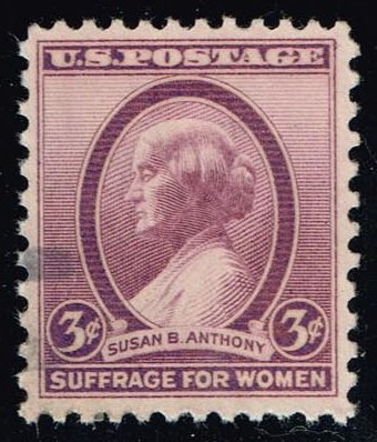 US #784 Susan B. Anthony; Used - Click Image to Close