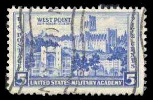 US #789 Military Academy at West Point; Used - Click Image to Close
