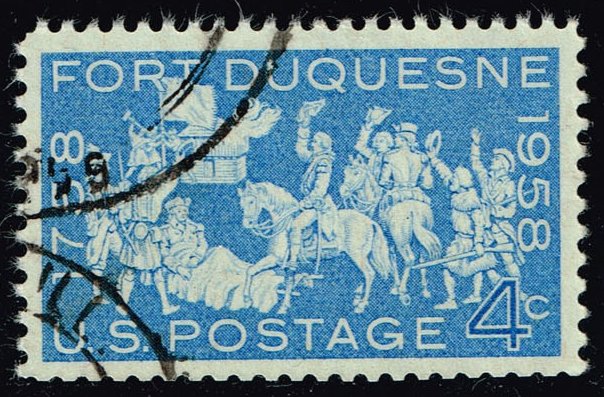 US #1123 Fort Duquesne; Used
