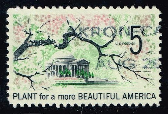 US #1318 Beautification of America; Used - Click Image to Close