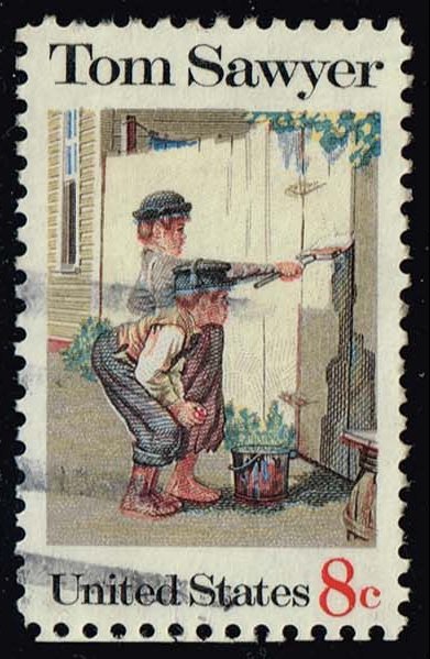 US #1470 Tom Sawyer; Used - Click Image to Close