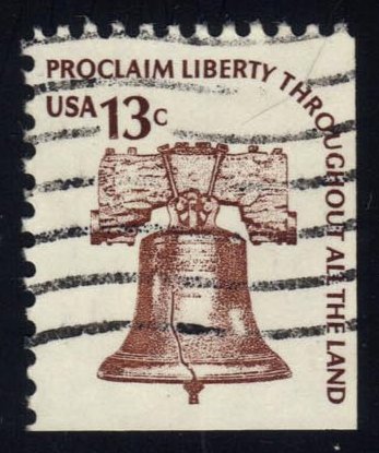 US #1595 Liberty Bell; Used - Click Image to Close