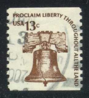 US #1618 Liberty Bell; Used - Click Image to Close