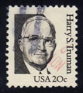 US #1862a Harry S. Truman; Used - Click Image to Close
