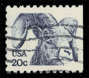 US #1949 Rocky Mountain Bighorn Sheep; Used - Click Image to Close