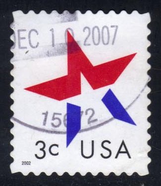 US #3613 Star; Used - Click Image to Close