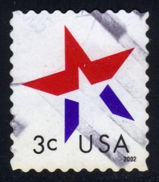 US #3614 Star; Used - Click Image to Close