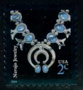 US #3750 Navajo Necklace; Used - Click Image to Close