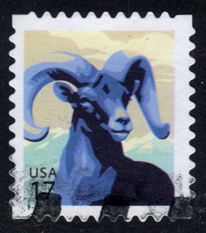 US #4138 Bighorn Sheep; Used - Click Image to Close