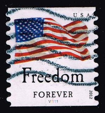 US #4631 Flag and Freedom PNC single; Used - Click Image to Close