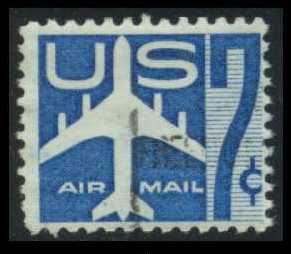 US #C51 Jet Airliner; Used