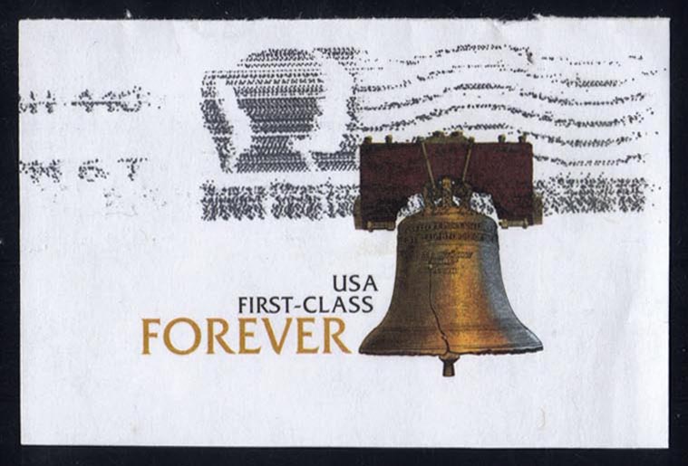 US #U667 Forever Envelope Cut Square; Used - Click Image to Close