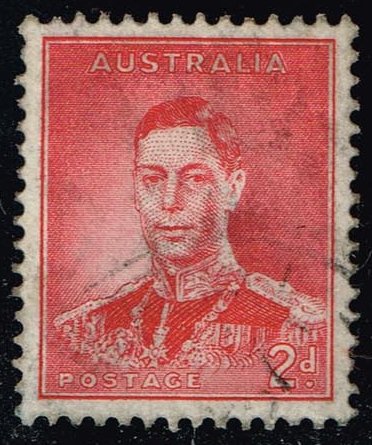 Australia #169 King George VI; Used - Click Image to Close