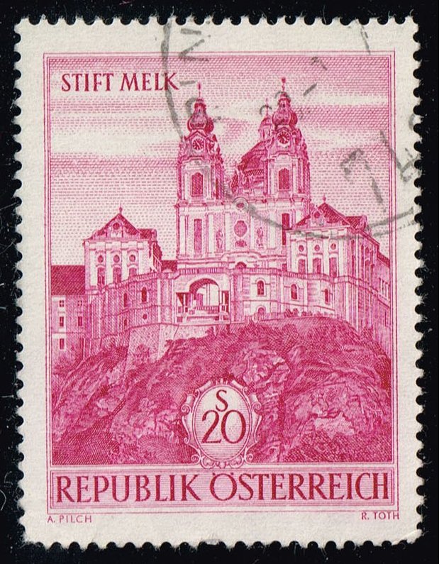 Austria #702 Melk Abbey; Used - Click Image to Close