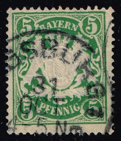 Germany-Bavaria #62 Coat of Arms; Used - Click Image to Close