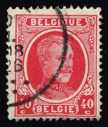 Belgium #156 King Albert I; Used - Click Image to Close