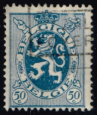 Belgium #207 Heraldic Lion; Used