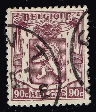 Belgium #281 Coat of Arms; Used - Click Image to Close