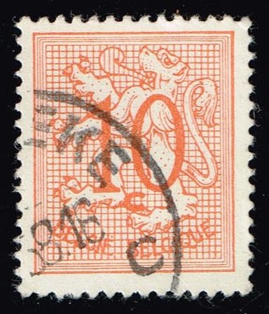 Belgium #407 Lion Rampant; Used