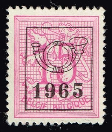 Belgium #408 Lion Rampant; Used Precancel - Click Image to Close