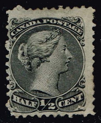 Canada #21a Queen Victoria; Unused