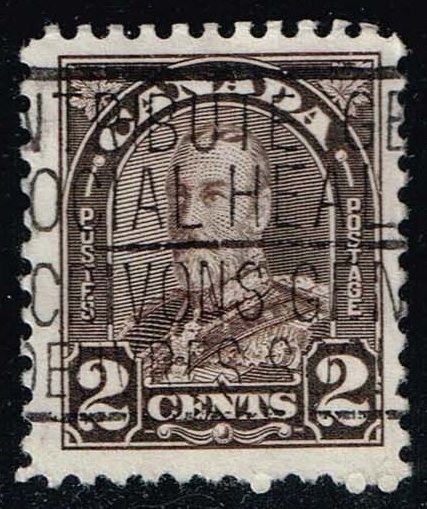Canada #166 King George V; Used - Click Image to Close