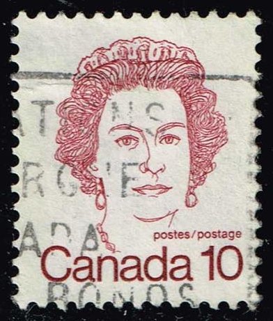 Canada #593A Queen Elizabeth II; Used - Click Image to Close