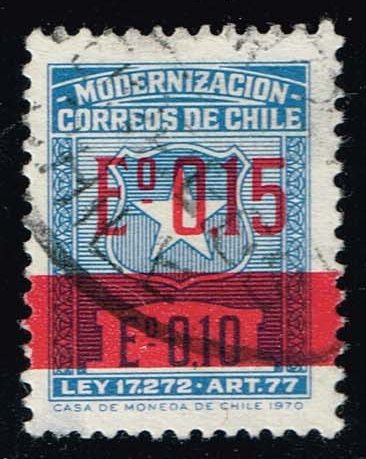 Chile #RA5 Postal Tax; Used - Click Image to Close