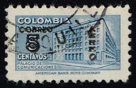 Colombia #C227 Telegraph Building; Used - Click Image to Close