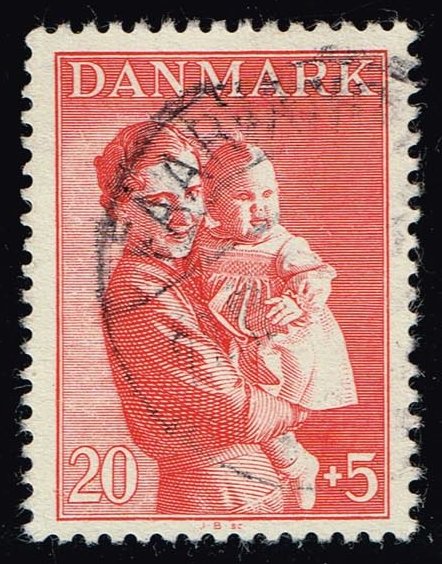 Denmark #B13 Queen Ingrid & Princess Margrethe; Used - Click Image to Close