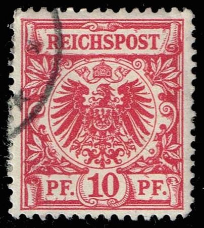 Germany #48 Imperial Eagle; Used - Click Image to Close