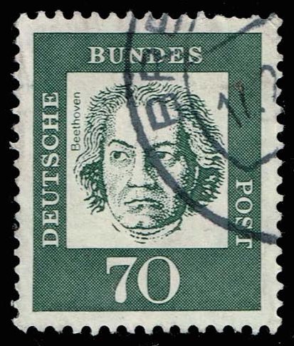 Germany #835 Ludwig van Beethoven; Used - Click Image to Close