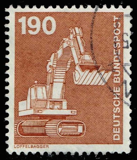 Germany #1187 Power Shovel; Used - Click Image to Close