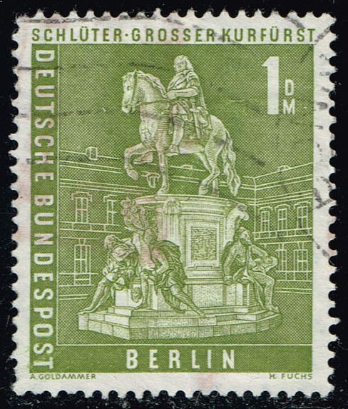 Germany #9N135 Monument of Frederick William; Used - Click Image to Close