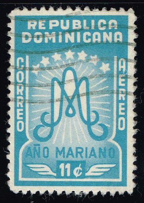 Dominican Rep. #C88 Marian Year; Used - Click Image to Close