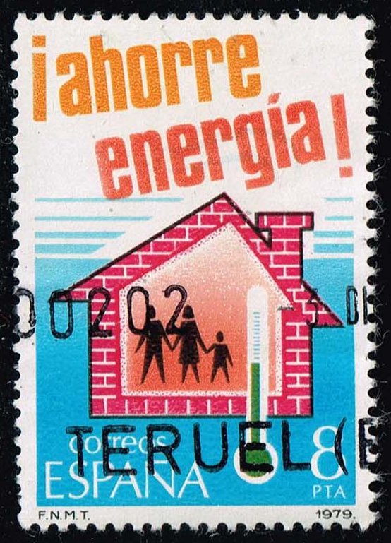 Spain #2136 Energy Conservation; Used