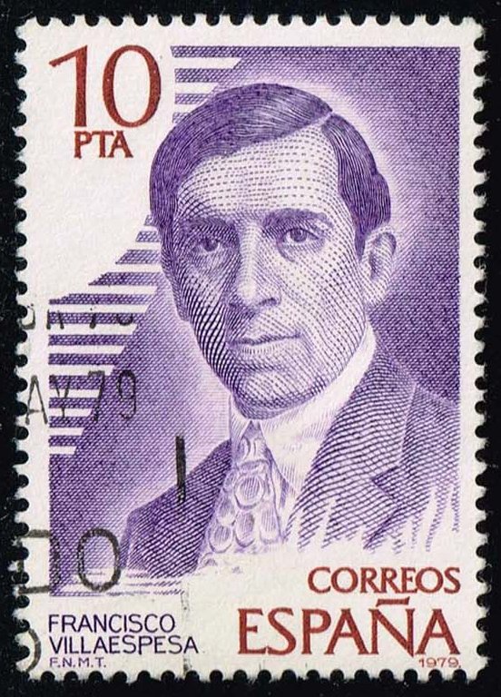 Spain #2141 Francisco Villaespesa; Used