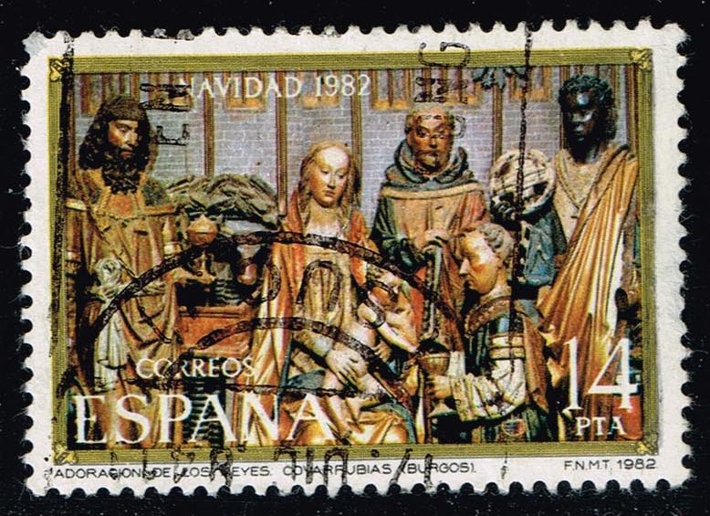 Spain #2309 Christmas; Used