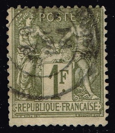 France #76 Peace and Commerce; Used