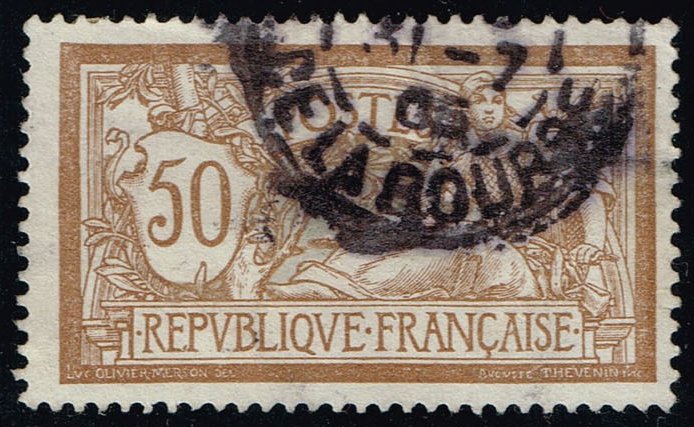 France #123 Liberty and Peace; Used - Click Image to Close